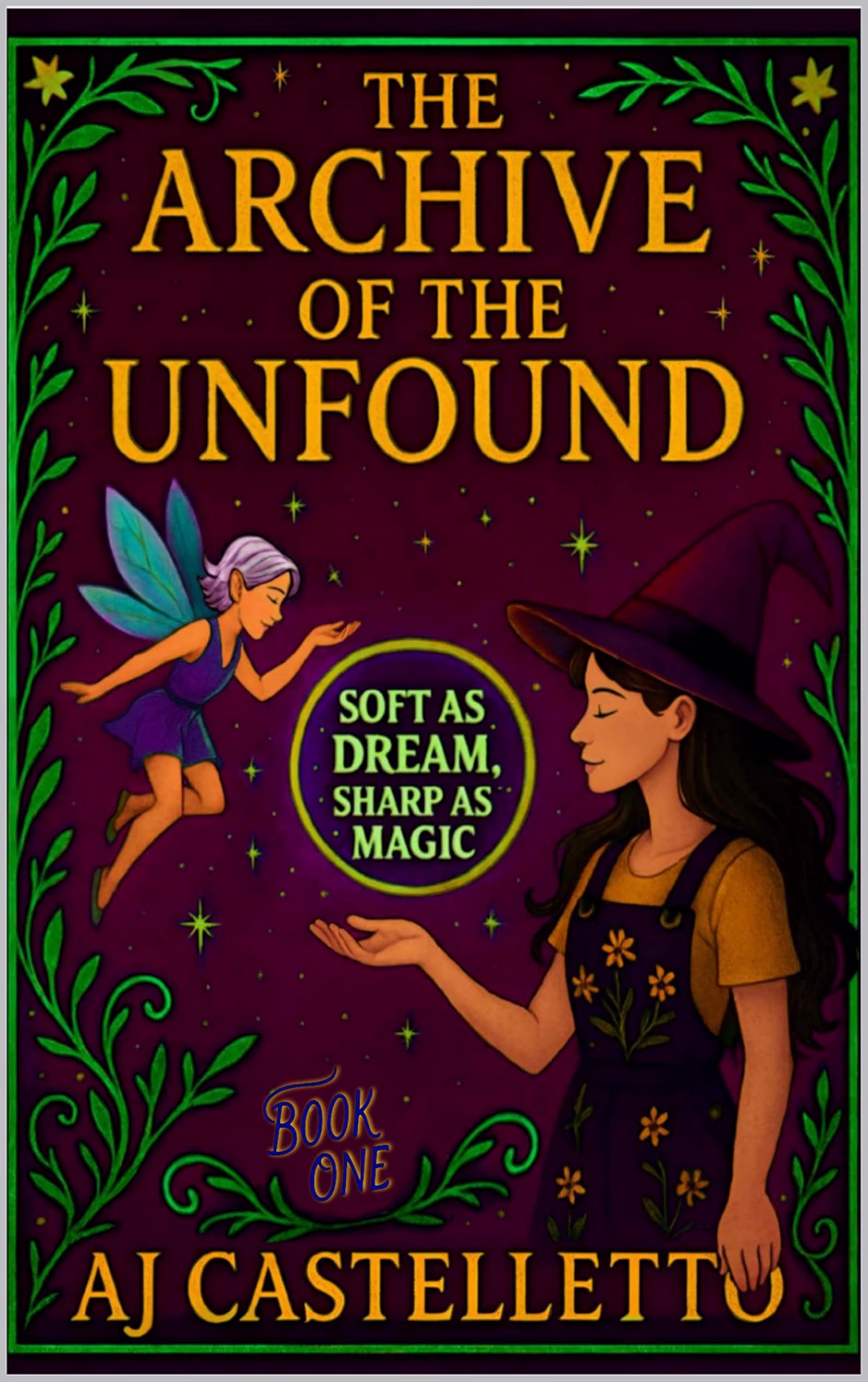 Cover of Soft as Dream, Sharp as Magic by Aj Castelletto