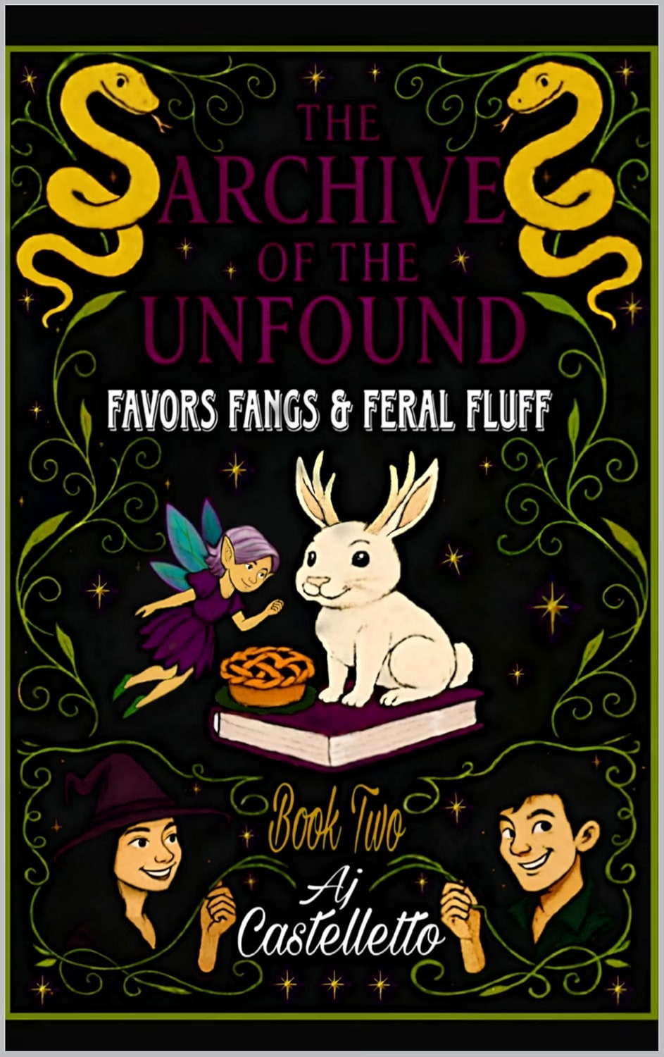 Cover of Favors, Fangs, & Feral Fluff by Aj Castelletto